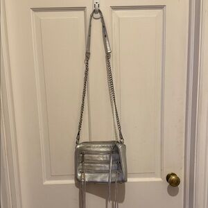 Rebecca Minkoff silver purse